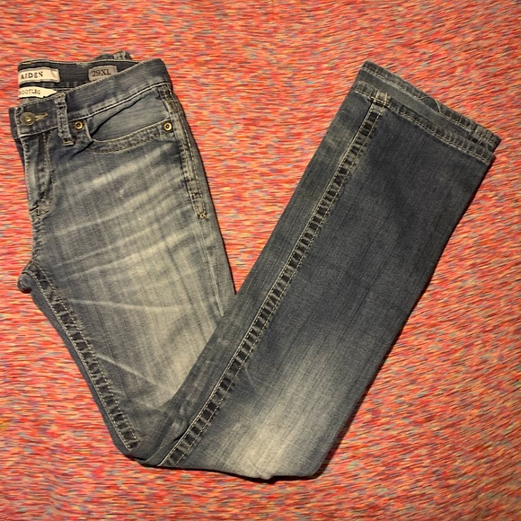 Mens Bke Bootleg Aiden Jeans 29xl 